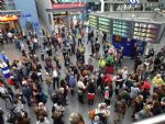 Tories Not Welcome flash mob at Piccadilly Station